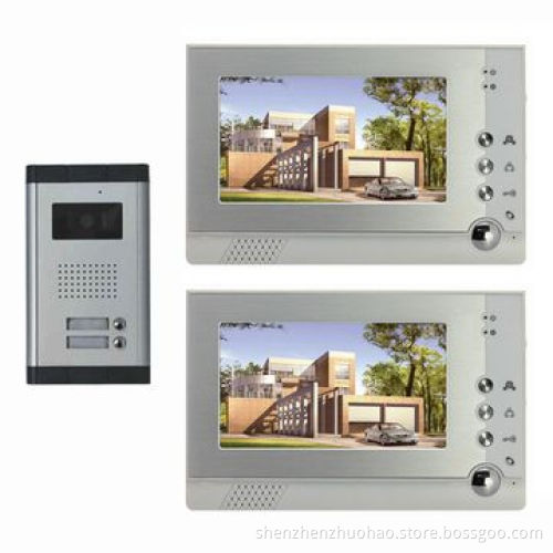 Wired Video Door Phone/Intercom System with Take Photo Function